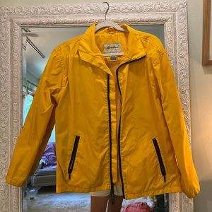 Yellow Eddie Bauer Rain Jacket